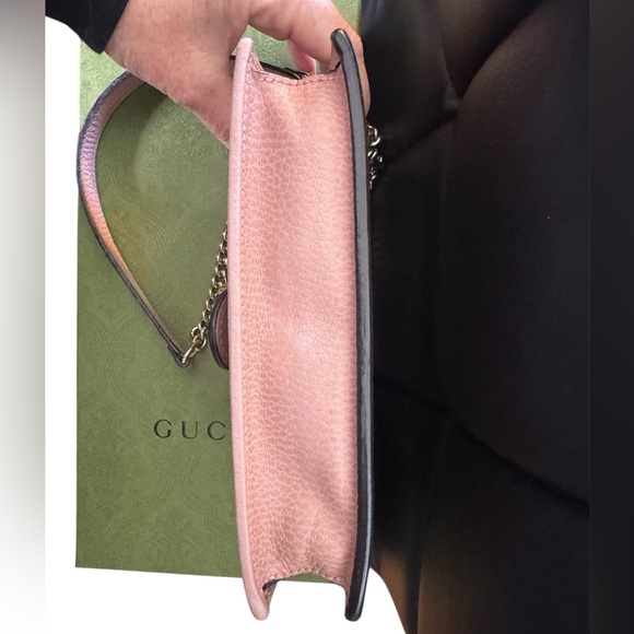 Gucci Interlocking G Crossbody Bag - Pink - Picture 9 of 10